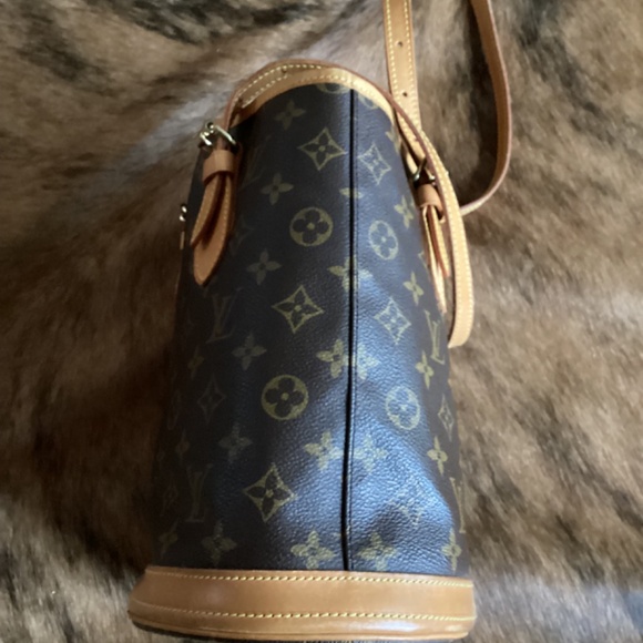 Authentic Vintage Petit Bucket Bag PM Monogram Louis Vuitton - Picture 4 of 14
